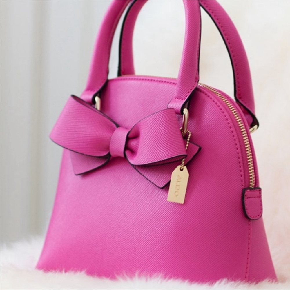 Aldo Fuchsia Bow Mini Bag NWT